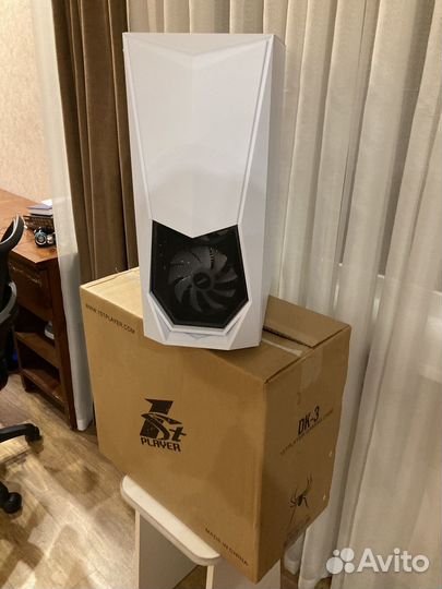 Новый Корпус 1st Player, 3 rgb вентилятора