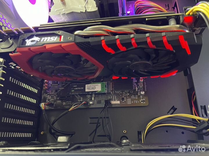 Мощный игровой системный блок на GTX 1070
