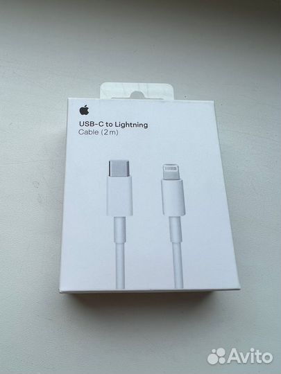 Кабель apple USB-C to Lightning 2м