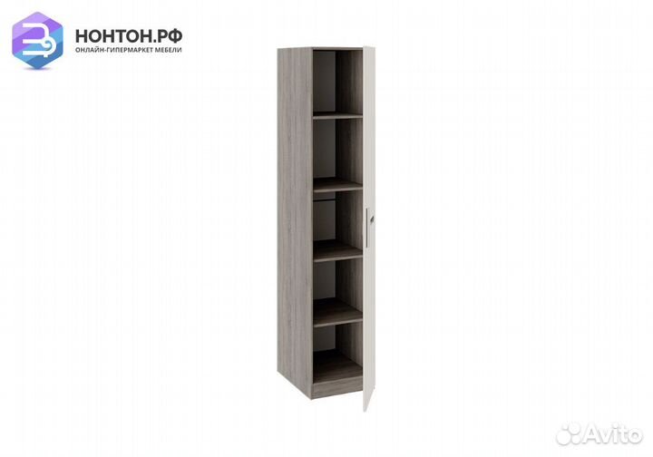 Пенал Фьюжн бежевый / дуб сонома трюфель