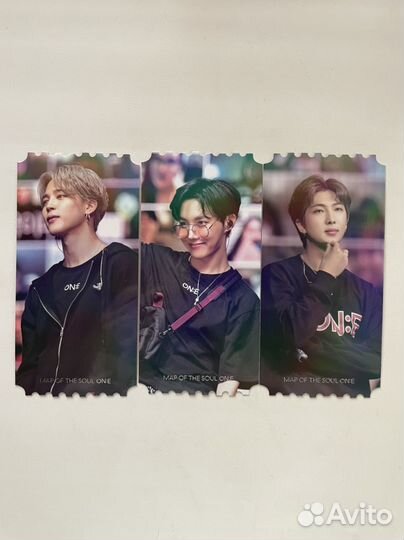 Билетики BTS MAP OF THE soul ON:E