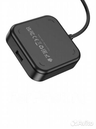 USB HUB разветвитель хаб hoco HB31 4в1 USB2-4xUSB2