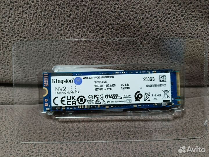 Жесткий диск ssd 250