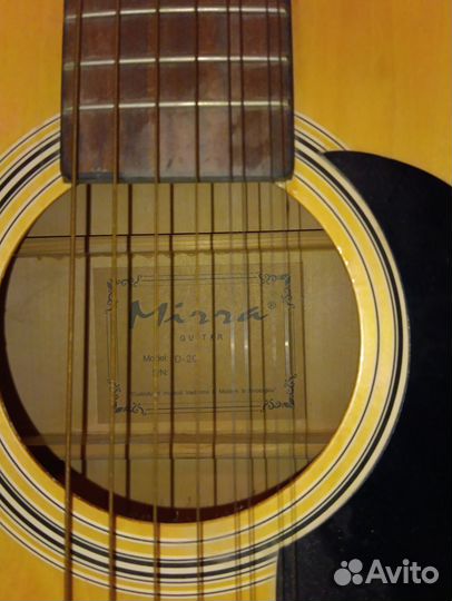 12 ти струнная гитара