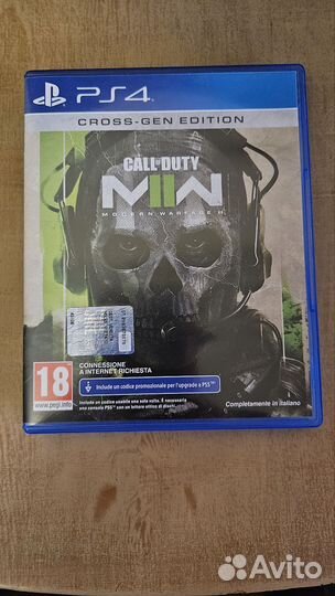 Call of duty modern warfare 2 ps4 диск