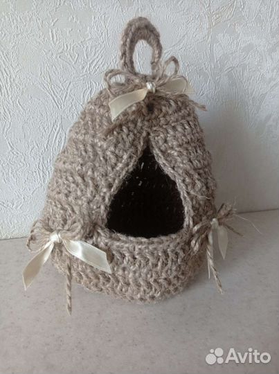 Гнёздышко для птичек (амадины/конарейки/попугаи)