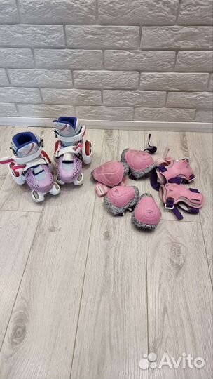 Детские ролики и защита