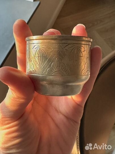 Мельхиоровые стопки