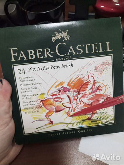 Набор Faber-Castell Pitt Artist Pen Brush, 24цв