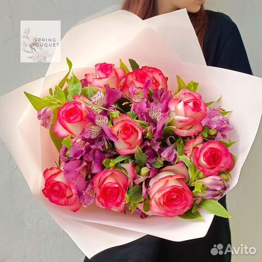 Букет из роз / 201 роза