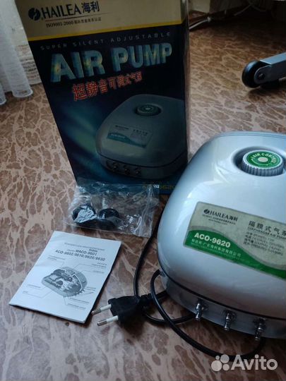 Компрессор многоканальный новый (аквариум)