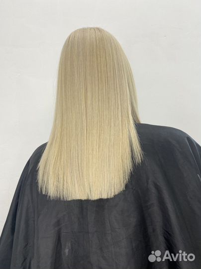 Кератиновое выпрямление