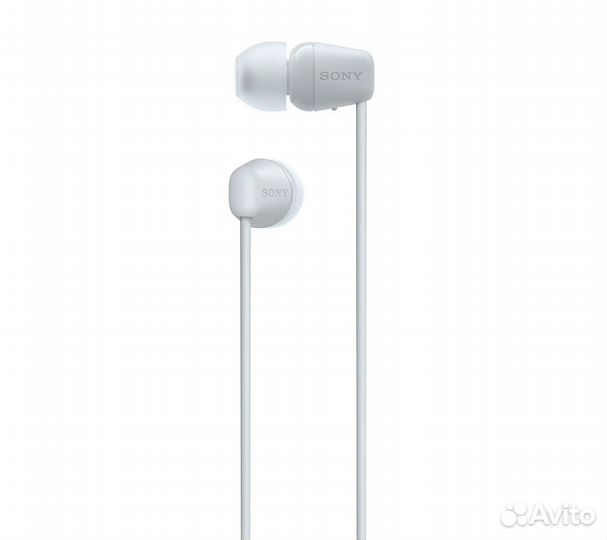 Наушники Sony WI-C100, белый