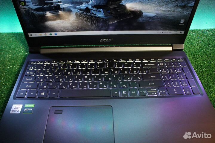 Игровой Ноутбук Acer Aspire 7 i5/GTX1650/16G/SSD