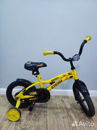 Велосипед rocket 12 желтый