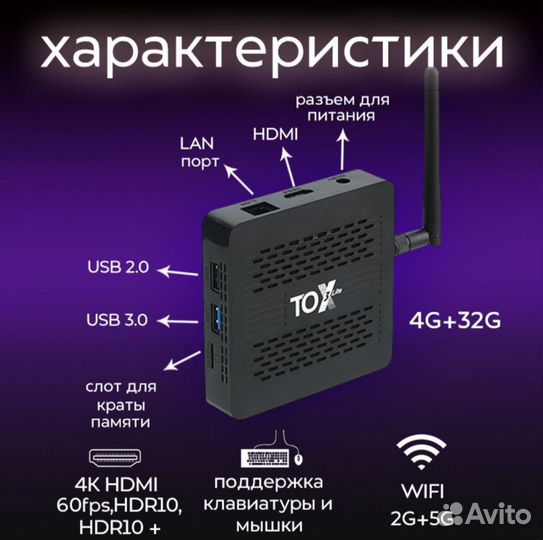 Приставка SMART tv