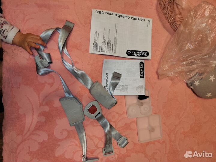 Коляска люлька peg perego culla auto