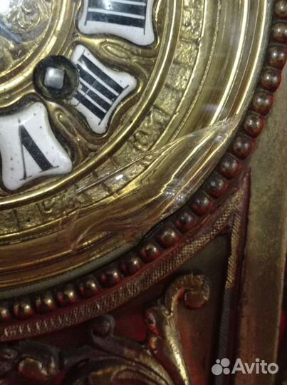 Часы старинные каминные Франция