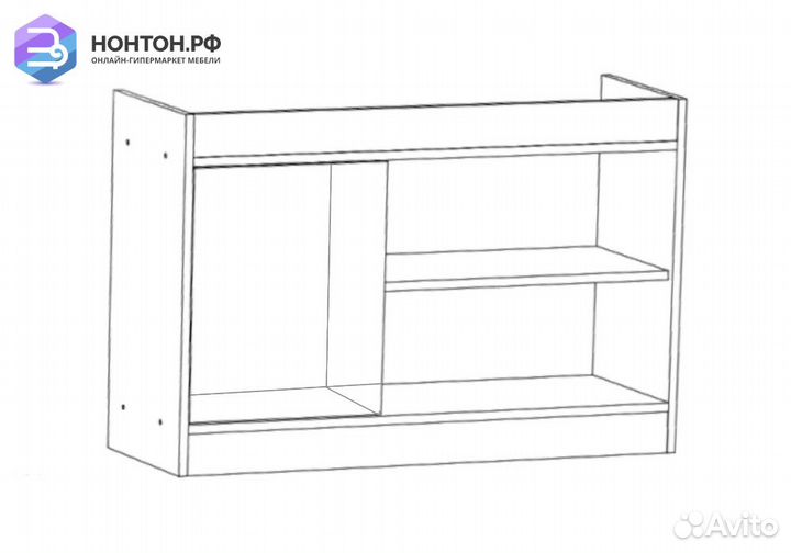 Полка навесная Паскаль