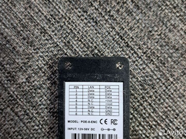 POE инжектор 8-ми портовый