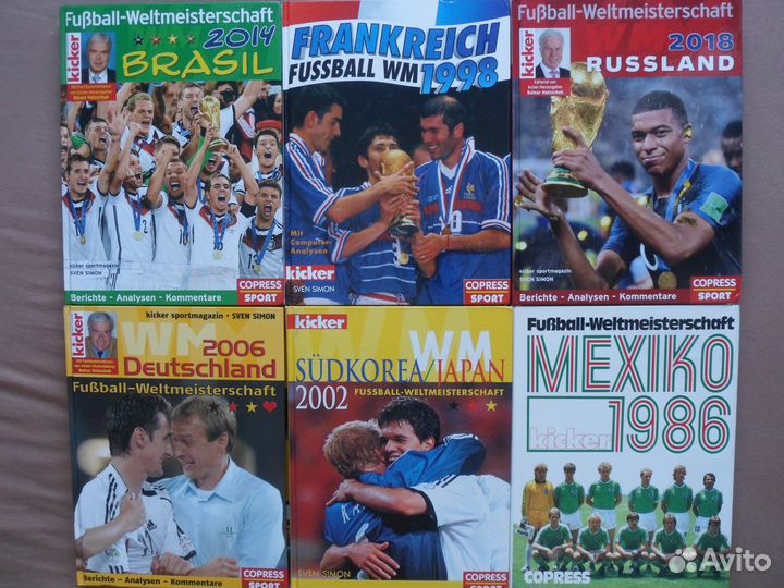 Фотоальбомы и журналы Kicker футбол