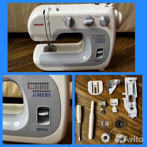 Швейная машина Janome 2041s мощная 85 Вт
