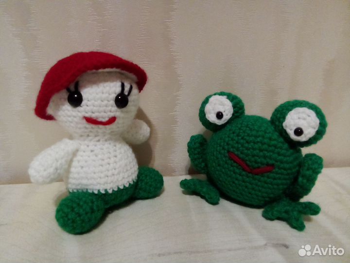 Вязанные игрушки ручной работы