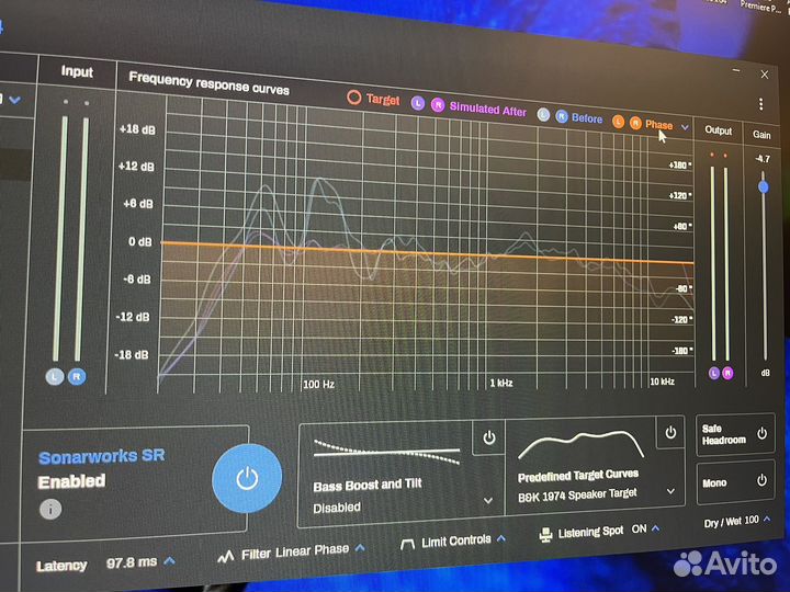 Калибровочный микрофон, калибровка ачх
