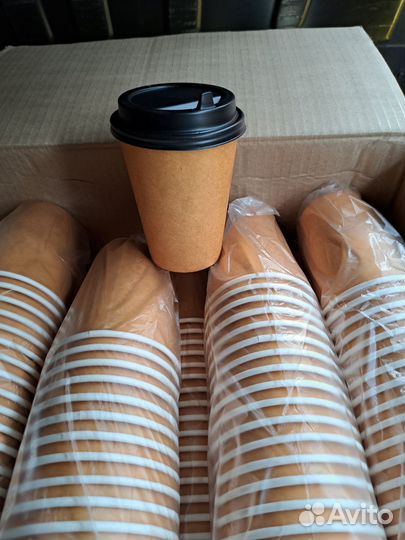 Бумажные стаканы 350мл