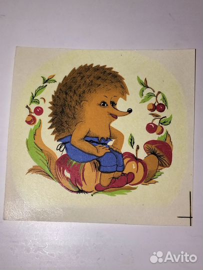 Переводные картинки СССР