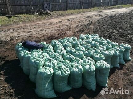 Удобрение перегной навоз в мешках с доставкой