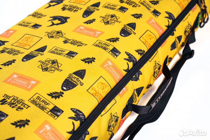 Чехол для лыж горных и сноубордов 145 см