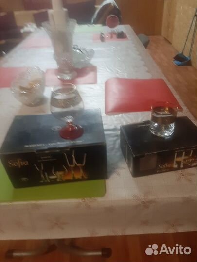 Рюмки, бокалы, стаканы с позолотой Sofia