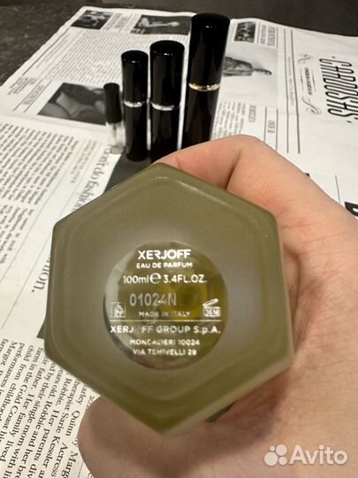 Xerjoff naxos распив оригинал