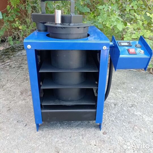 Новинка Печь для гаражей на отработке