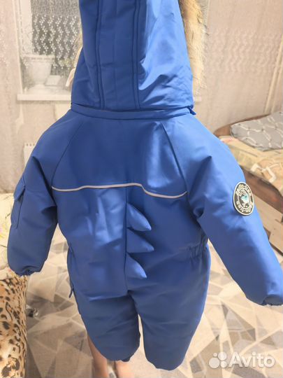 Зимний комбинезон для мальчика 92