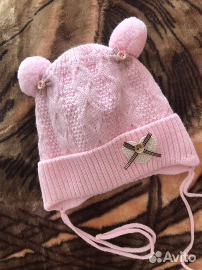 Шапка осеняя для девочки