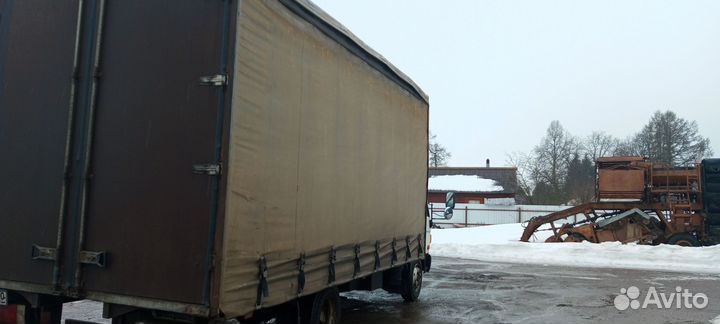 Кузов бортовой тентованный на HD 78