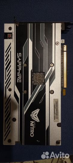 Видеокарта Sapphir nitro rx 470 8 Gb