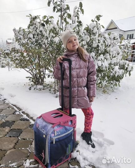 Куртка зимняя glow удлиненная