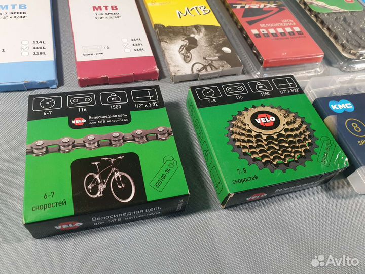 Цепь велосипед 6 7 8 9 скоростей (новая)