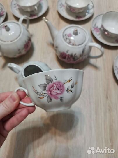 Новый сервиз чайный на 6 персон