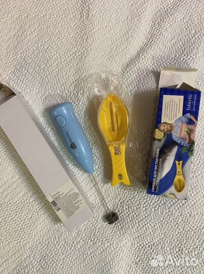 Вспениватель для молока, скребок для чистки рыбы