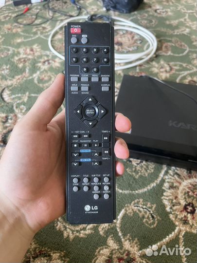 Dvd плеер с караоке lg