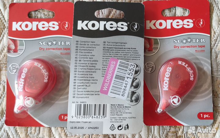 Корректирующая лента Kores