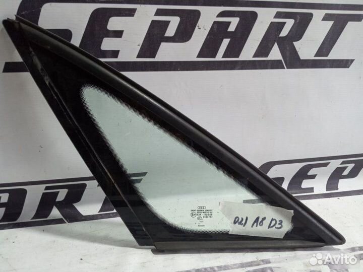 Форточка задняя левая Audi A8 D3