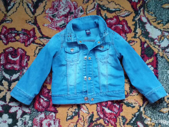 Пиджак Zara джинсовый