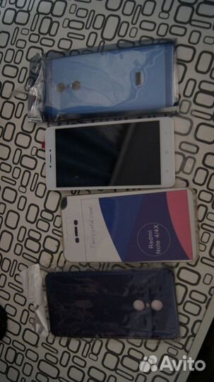 Xiaomi redmi note 4x,экран,задняя крышка 2 чехла