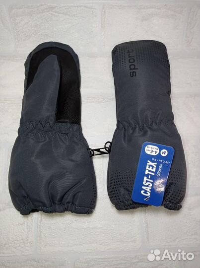 Варежки зимние не промокайки