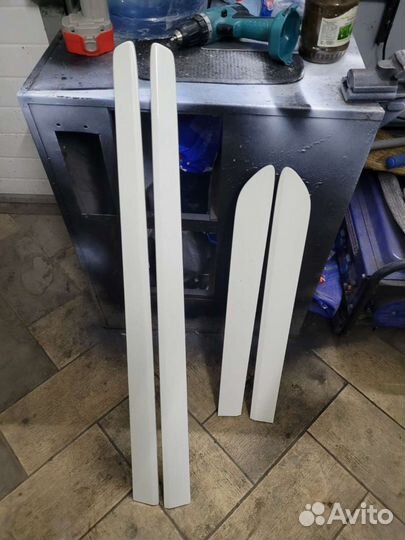 Молдинги дверей mersedes ml w164